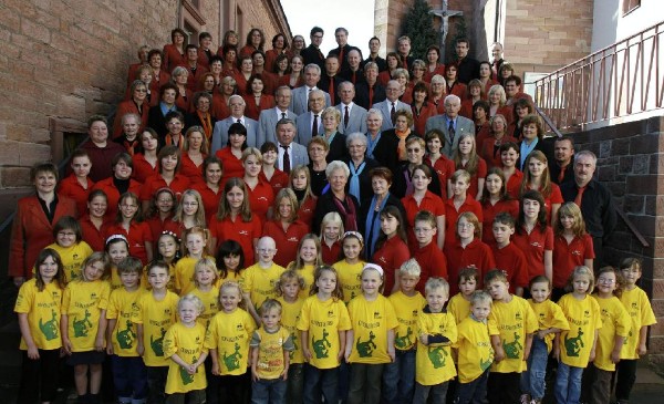 Gruppenfoto aller aktiven Mitglieder 2007