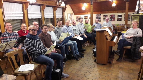 Männerchorprobe Männerchorprobe